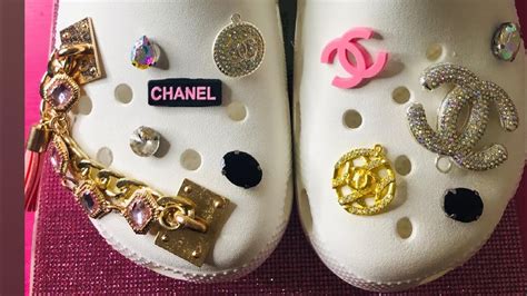 chanel crocs charms|crocs jibbitz jewels.